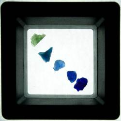 アウイナイト原石　５色セット　計２．４９０ｃｔ