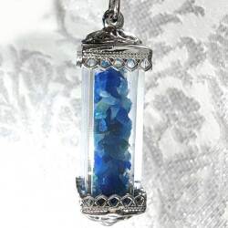 アウイナイト原石入（７．８００ｃｔ）　ランタンペンダントLPHA007