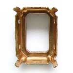 １８×１３　オクタゴンセッティング　４穴　真鍮