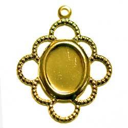 ８×６　オーバルセッティング枠　１カン　金