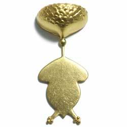 １８×１３　どんぐりセッティング　真鍮