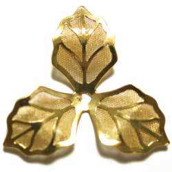 メッシュ３枚花　金