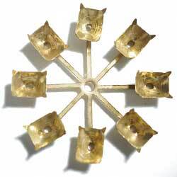 ８×６　オクタゴンST　８腕　２カン　真鍮