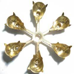 １０×６　ドロップマルチＳＴ　６腕　真鍮