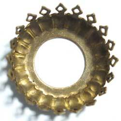 ２１ｍｍ　クラウンセッティング　真鍮