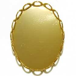 ２５×１８　オーバルセッティング　レース　金