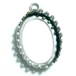 １８×１３　オーバルＳＴ　１カン　クラウン　銀古美