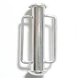 スライド式クラスプ　１３ｍｍ幅　銀