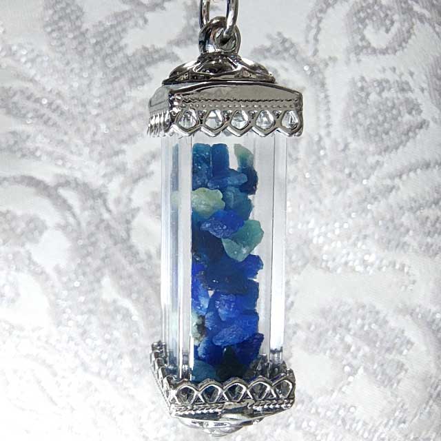 アウイナイト原石入（６．４２０ｃｔ）　ランタンペンダントLPHA008