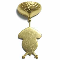 １８×１３　どんぐりセッティング　真鍮