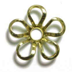 スタンピング　９ｍｍ　枠花　金
