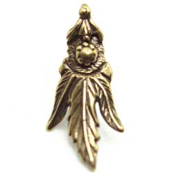 バチカン　アイスピック　羽根　真鍮古美