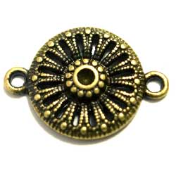 コネクター　車輪　真鍮古美