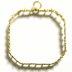 ２４ｍｍ　スクエアオクタゴン　両面爪枠　金