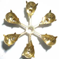 １０×６　ドロップマルチＳＴ　６腕　真鍮