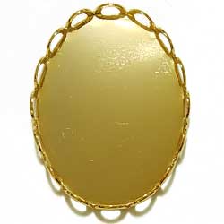 ２５×１８　オーバルセッティング　レース　金