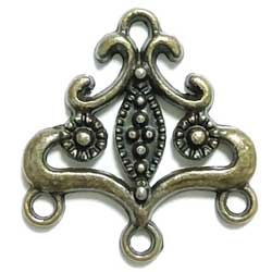 ドロップ　三角　４カン　真鍮古美