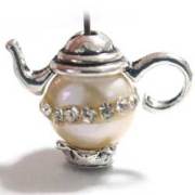 ティーポット　ビーズキャップ