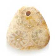 菊目石（コーラルアゲート・フォッシルコーラル）天然カボション