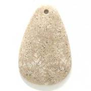 菊目石（コーラルアゲート・フォッシルコーラル）天然カボション