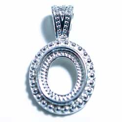 １２×１０　ペンダントＳＴ　バチカン付　銀