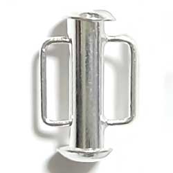 スライド式クラスプ　８ｍｍ幅　銀