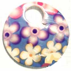 シェルペンダント　７５ｍｍ　各種柄
