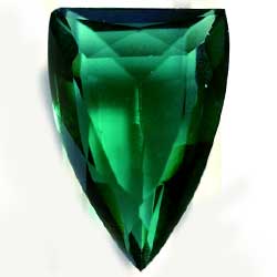 ２０×１４　変形シールドシェイプ　エメラルド