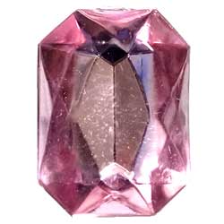 １８×１３　オクタゴン　アクリル　ライトローズ