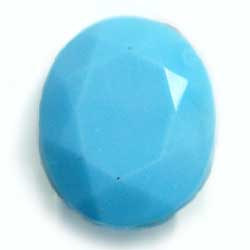 １２×１０　オーバル　ターコイズ