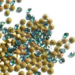 ８ＳＳ　スワロ　インディコライト　シャンパーニュ　５個セット