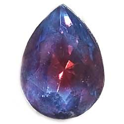 １８×１３　ドロップ　サファイア＆ルビー