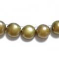 淡水パール　８ｍｍ　オリーブグリーン