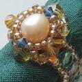 淡水パール　ビーズリング