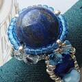 ビーズリング　ラピスラズリ