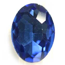 １８×１３　オーバル　サファイア