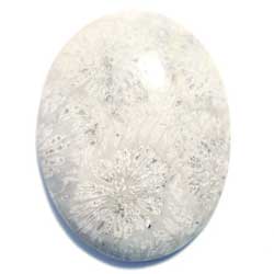 ２８．６×２２　オーバル　菊目石