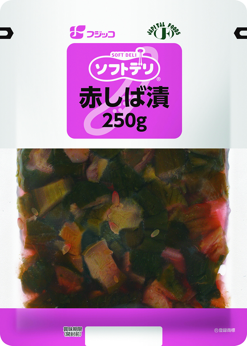 ソフトデリ　赤しば漬　250g