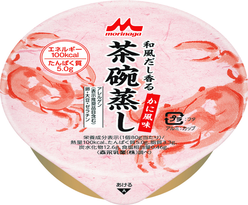 和風だし香る茶碗蒸し　かに風味　80g×24