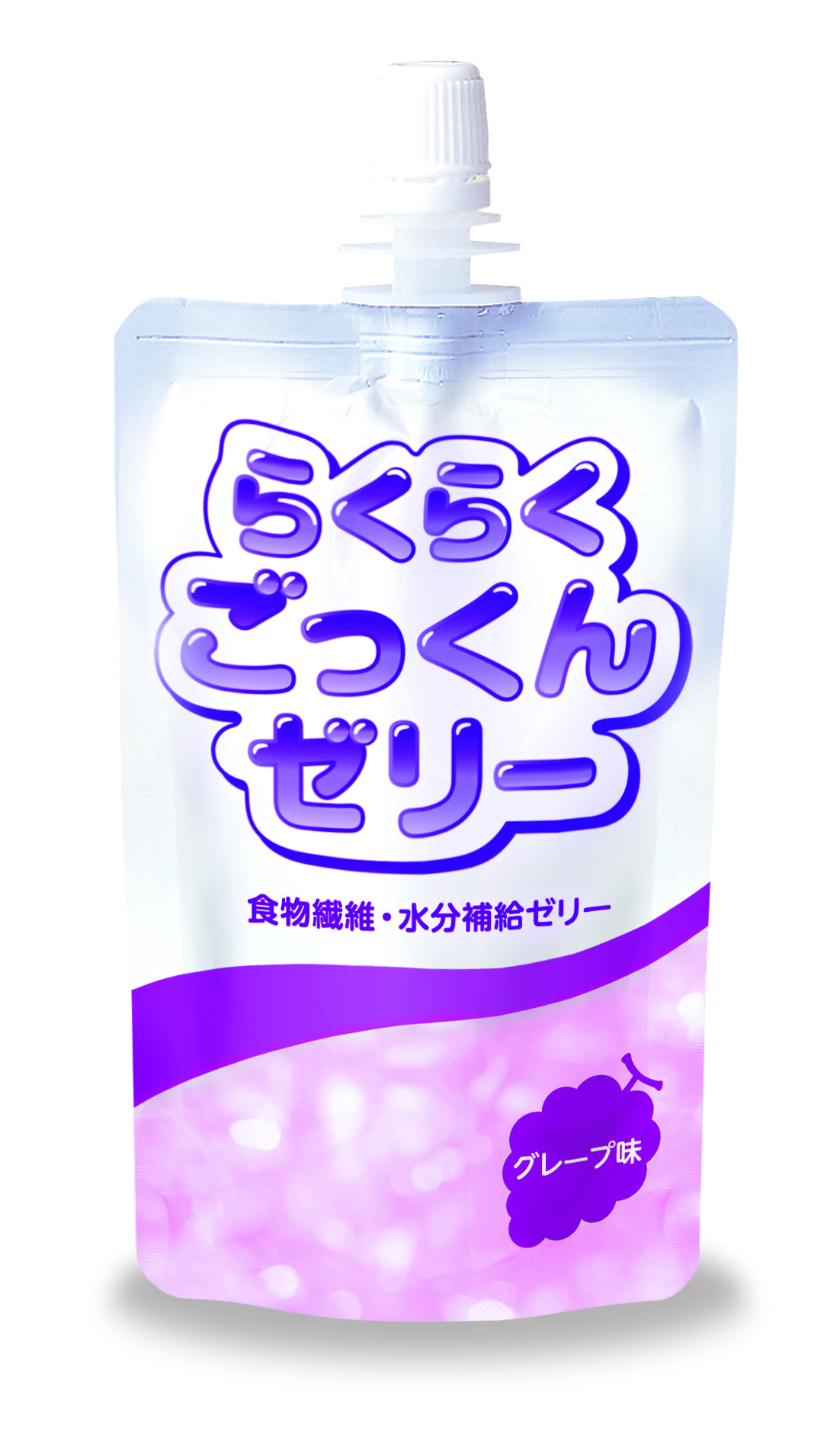 らくらくごっくんゼリー　グレープ味　150g×6