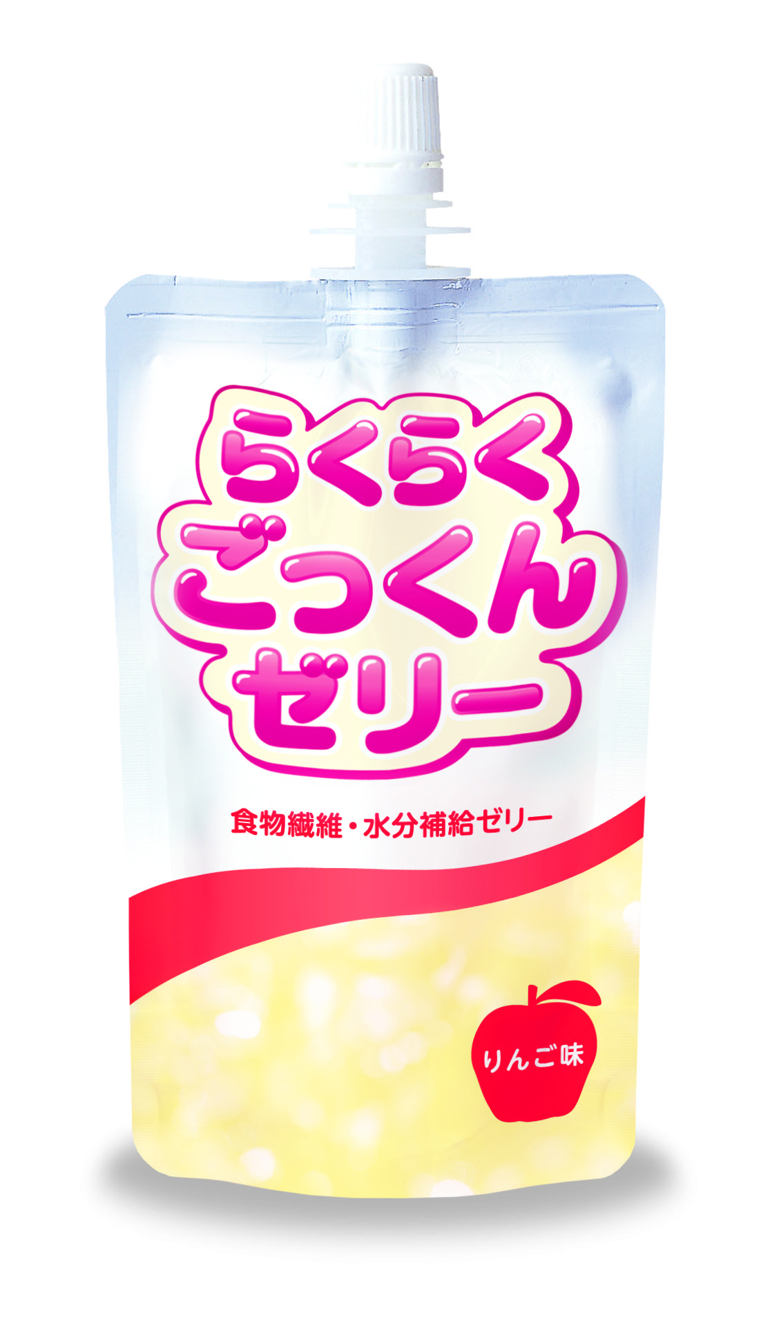 らくらくごっくんゼリー　りんご味　150g×6