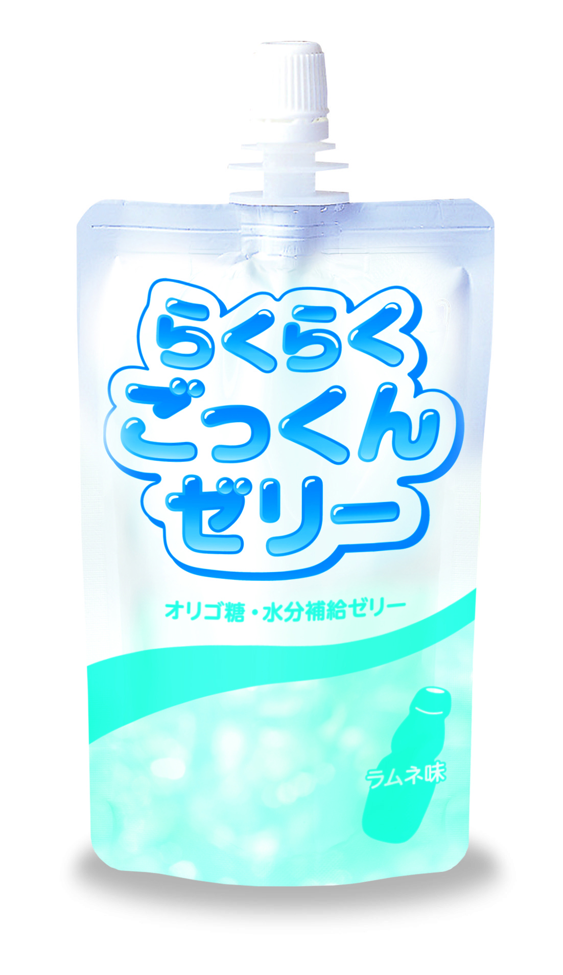 らくらくごっくんゼリー　ラムネ味　150g×6