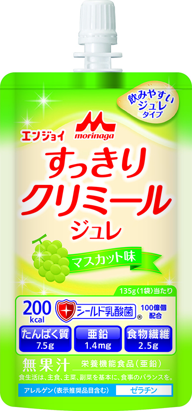エンジョイすっきりクリミールジュレ　マスカット味　135g×24
