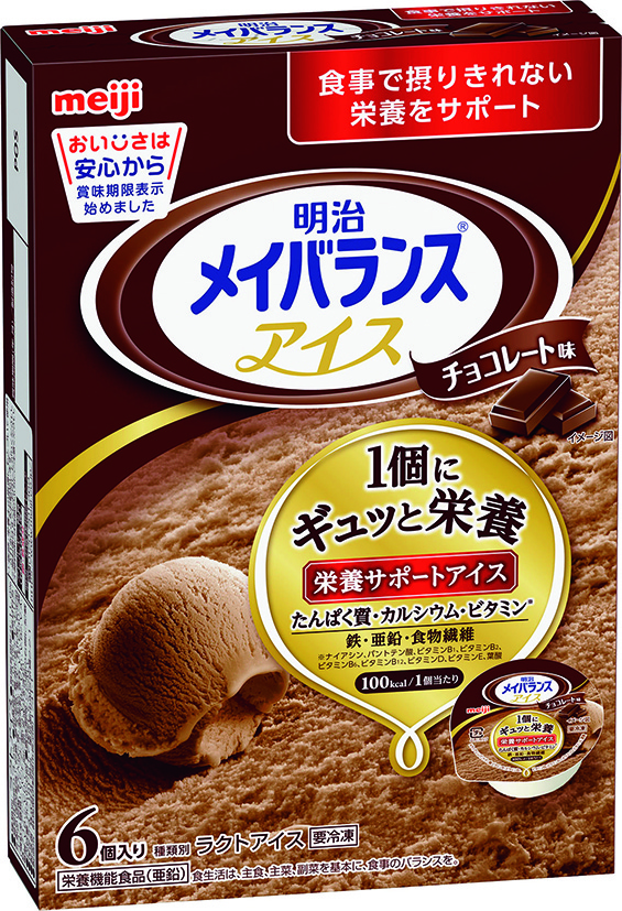 メイバランスアイス　チョコレート味　80ml×6×8