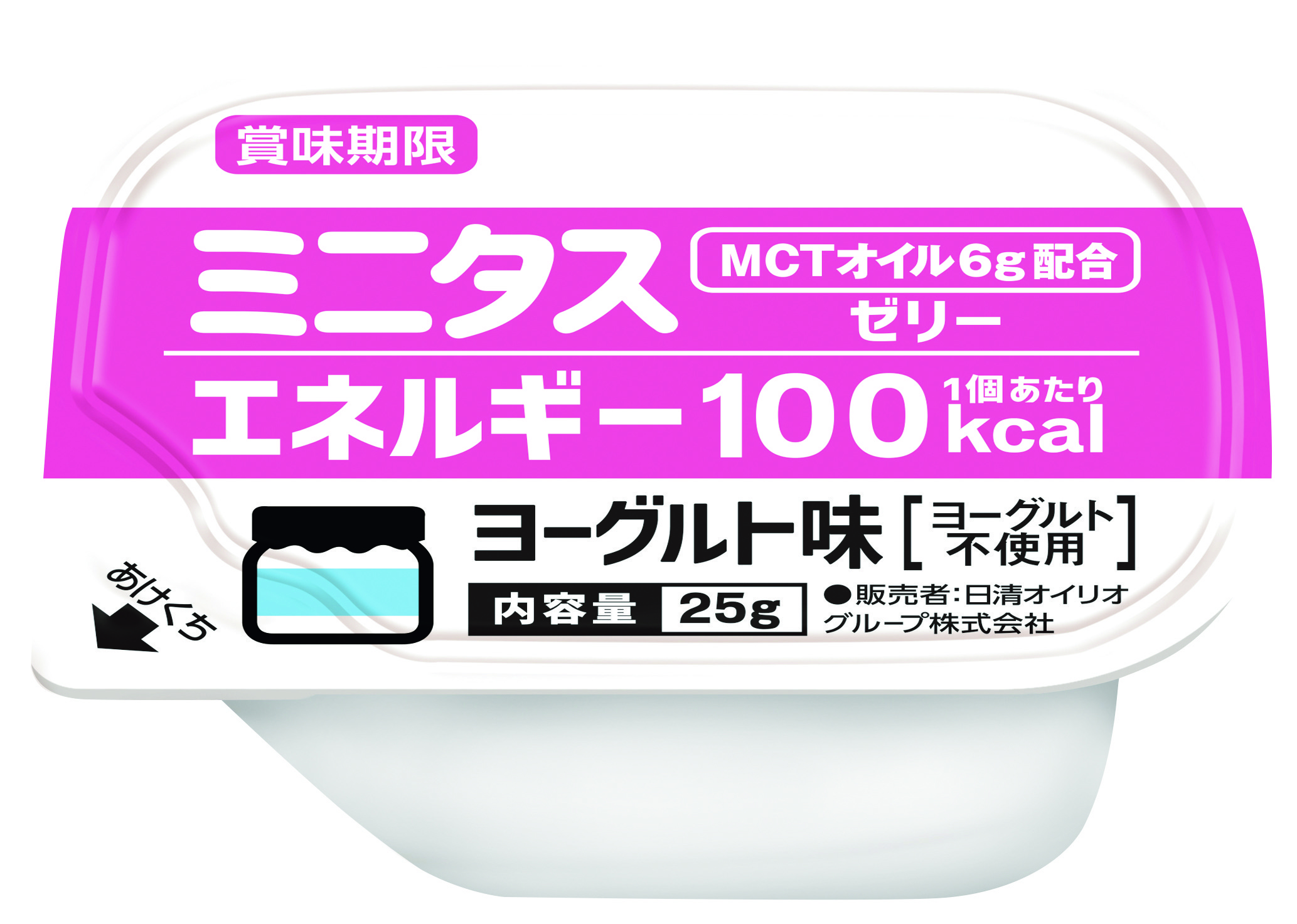ミニタス　エネルギーゼリー　ヨーグルト味　25g×9