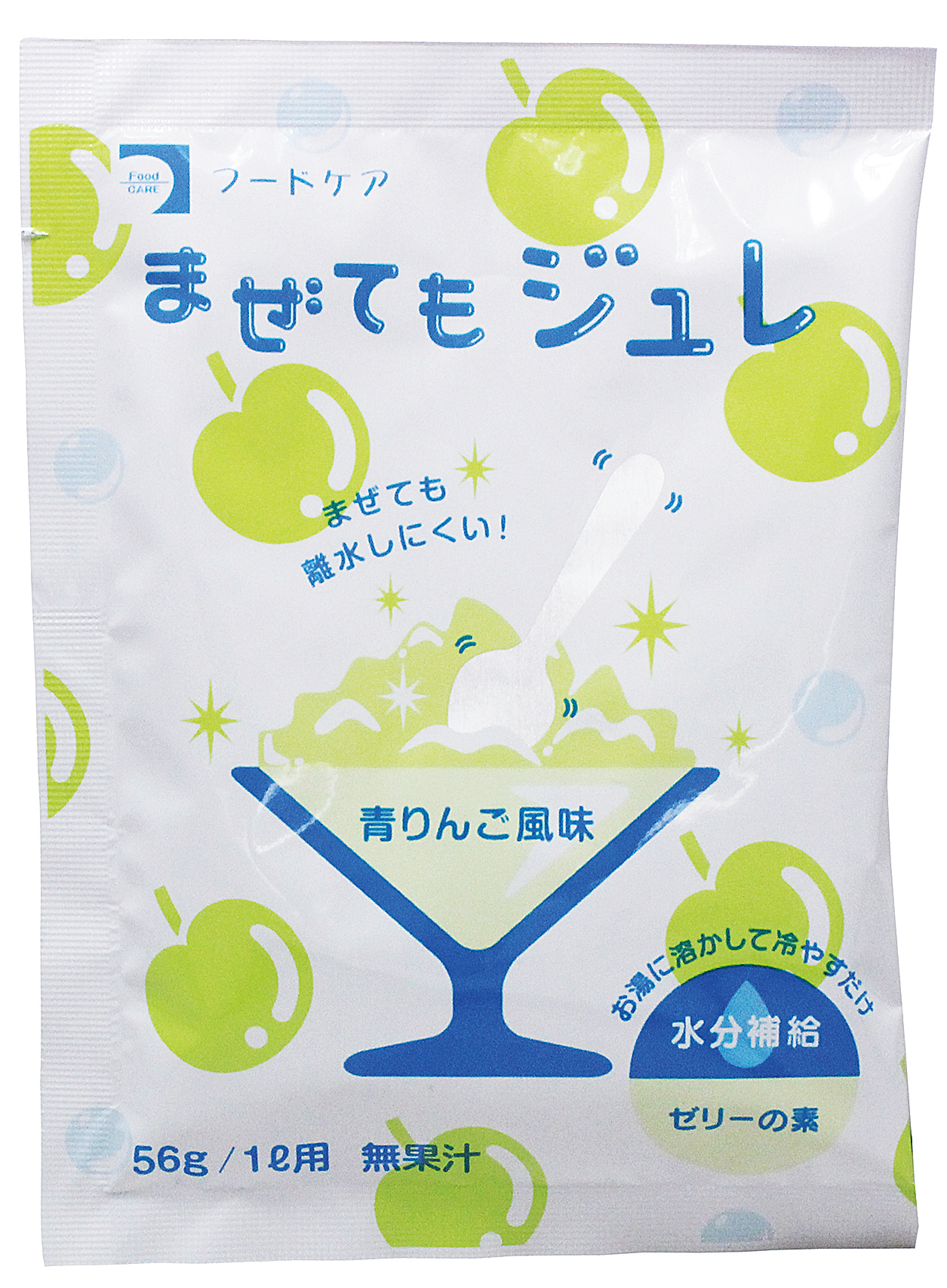 まぜてもジュレ青りんご