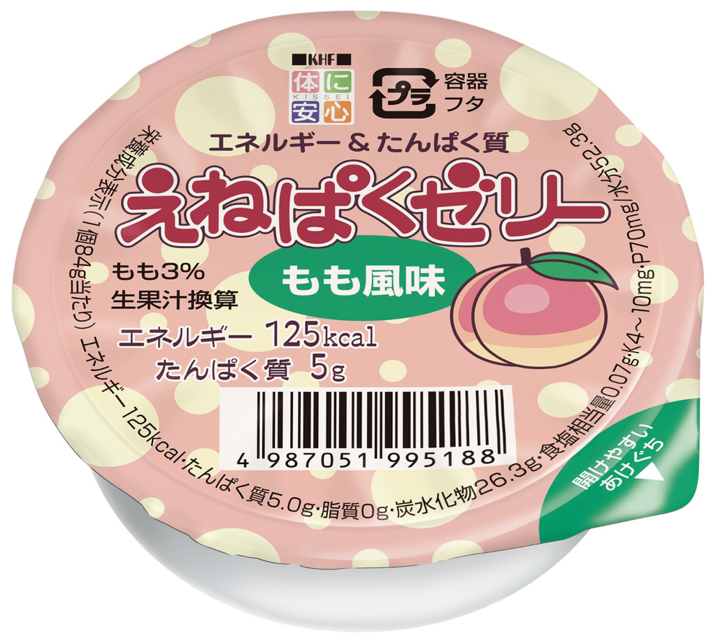 えねぱくゼリー　もも風味　84g