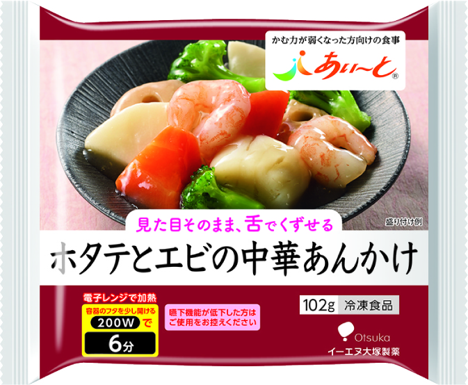 あいーと　ホタテとエビの中華あんかけ 102g