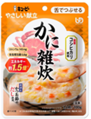 やさしい献立　Ｙ３－５２　かに雑炊　100g