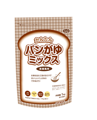 かんたんパンがゆミックス　黒糖風味　1kg